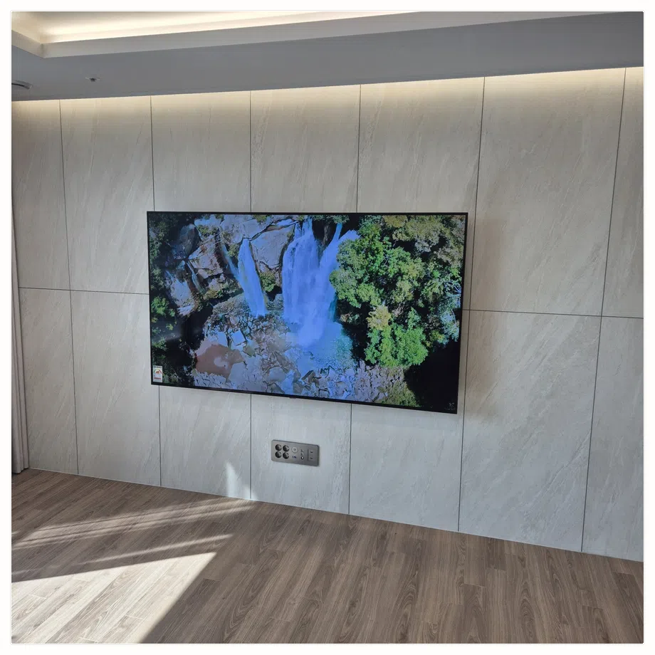 연천군 벽걸이TV 설치 위치와 주변 환경 참고 사진 2